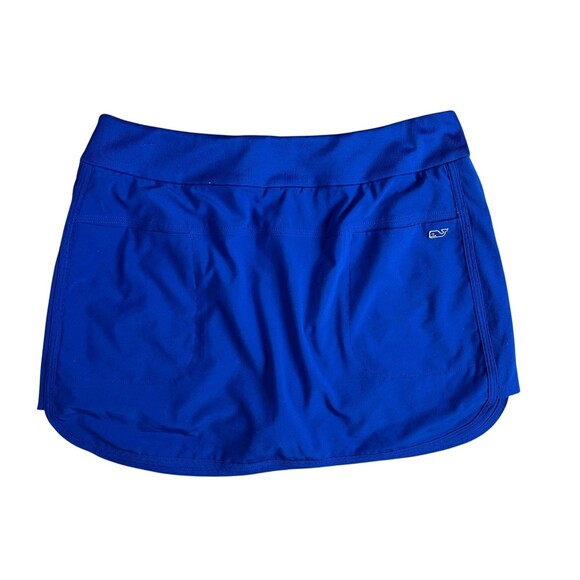 Vineyard Vines Activewear Tennis Skort  Size S  Navy Athletic Pickleball Golf - Picture 2 of 15